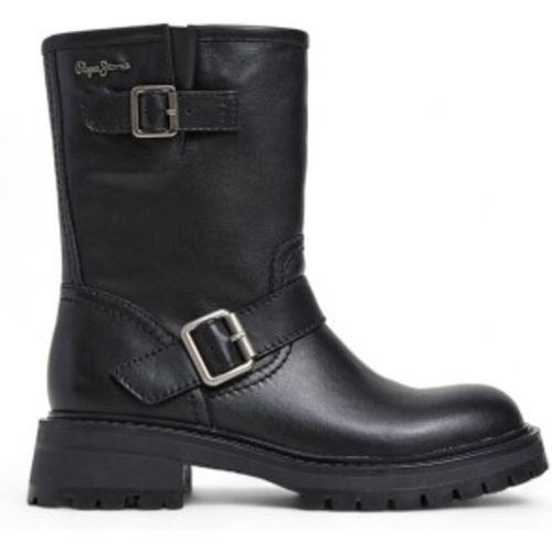 PLS50567 Kane Forest Bottes en cuir (36), 3 à 5 cm, Fermeture éclair, Casuel - Pepe Jeans - Modalova