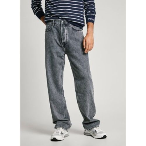 PM207972 Jeans Loose Straight Carbon (33/30), Casuel, Gris, Coton, Denim, Durable - Pepe Jeans - Modalova
