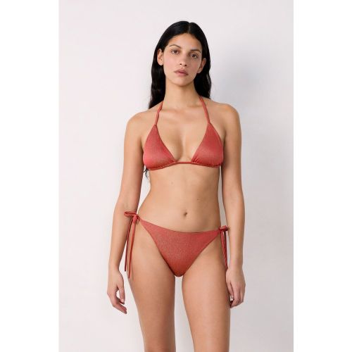 Bikini brésilien à nouer bas de maillot pailleté - Blanes - 34 - Etam - Modalova