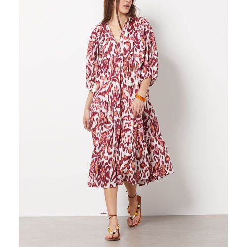 Robe longue texturée à motif - Alicia - XS - Etam - Modalova