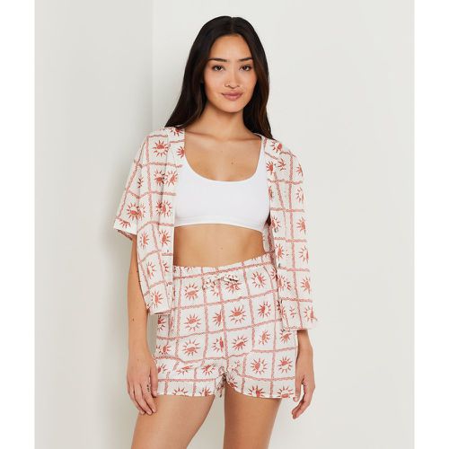 Short de pyjama motif soleil en coton - Ryma - S - Etam - Modalova