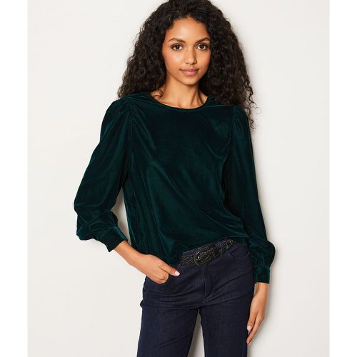 Blouse en velours dos décolleté - Nora - XS - Etam - Modalova