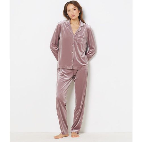 Pantalon de pyjama en velours - Bellah - XS - Etam - Modalova