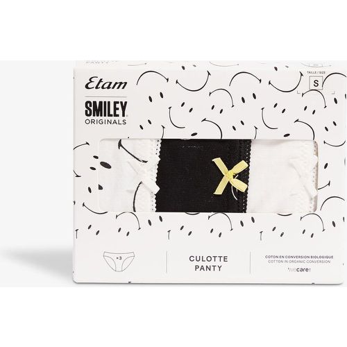 Lot de 3 culottes smiley®originals - Jackie Smiley - XS - Etam - Modalova