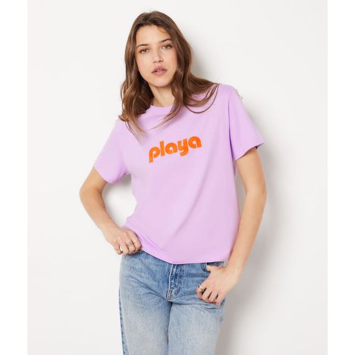 T-shirt imprimé 'playa' en coton - Armel - XS - Etam - Modalova