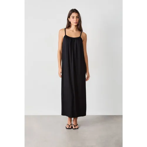 Robe longue à fines bretelles - Gynkobi - XS - Etam - Modalova