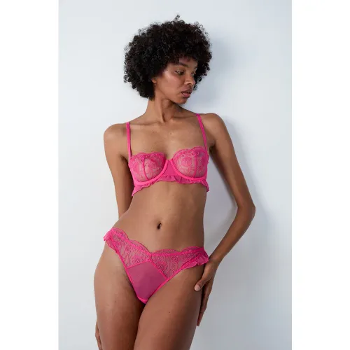 Soutien-gorge n.9 - balconnet - Poesie - 85B - Etam - Modalova