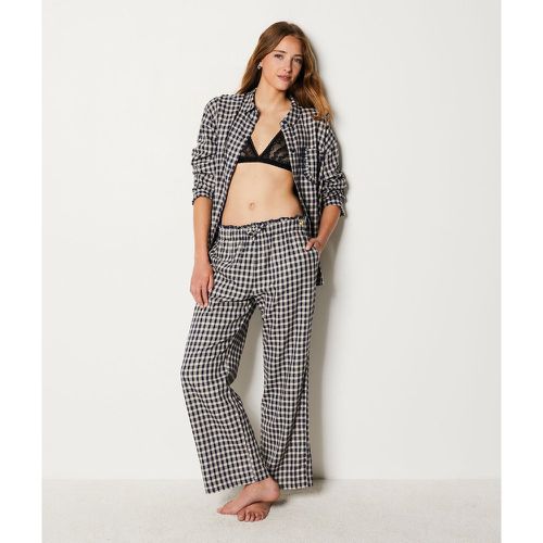 Pantalon de pyjama à carreaux en coton - Lindy - S - Etam - Modalova