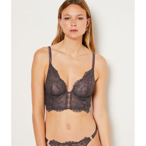 Soutien-gorge en tulle brodé - Poetique - 85B - Etam - Modalova