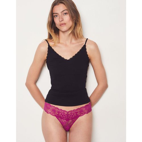 Tanga en dentelle - Sweet - XS - Etam - Modalova