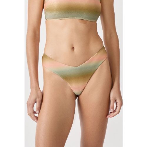 Brésilien high leg bas de maillot pailleté - Geode - 34 - Etam - Modalova