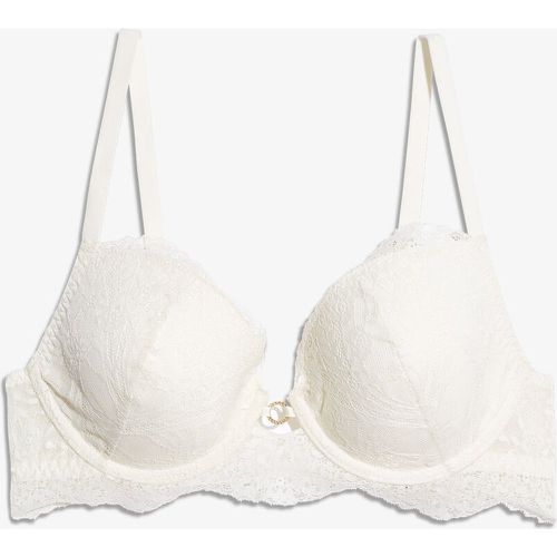 Soutien-gorge n.5 - le coques fines plongeant - Romantique - 90E - Etam - Modalova