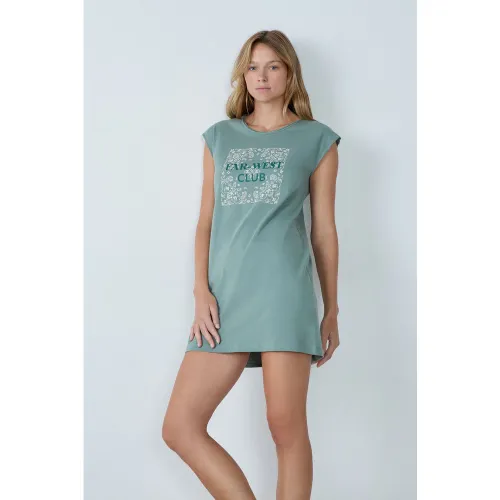 Chemise de nuit en coton - Bryann - XS - Etam - Modalova