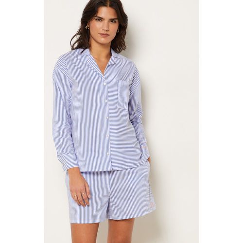 Short de pyjama rayé en coton avec poches - Cleeo - XS - - Etam - Modalova