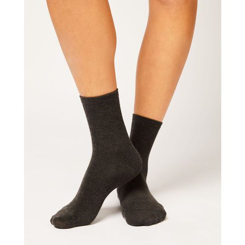 Lot de 2 paires de chaussettes matière thermique - Warm Me Up - S/M - Etam - Modalova