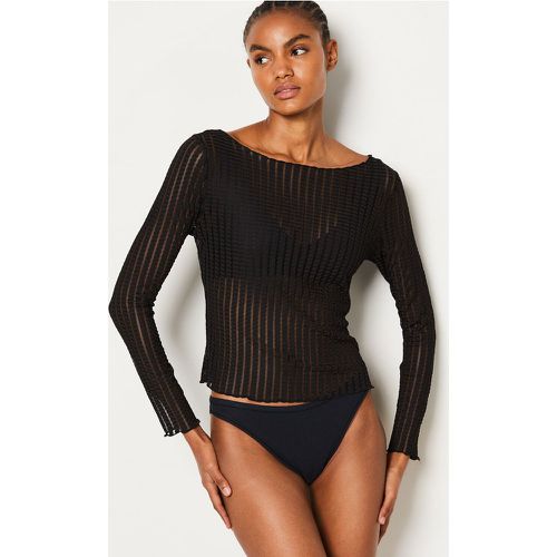 Top manches longues rayures transparentes - Nevra - XS - Etam - Modalova