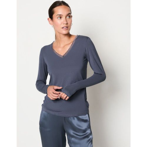 T-shirt manches longues maille thermique - Warm Me Up - XS - Etam - Modalova