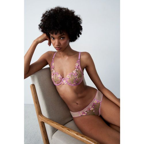 Soutien-gorge corbeille brodé - Douceur - 85B - Etam - Modalova