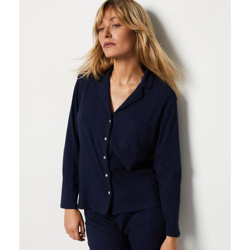 Chemise de pyjama en maille côtelée richelieu - Coly - S - Etam - Modalova
