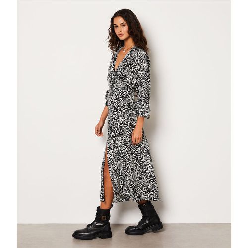 Robe longue à motifs manches 3/4 - Mija Imp - XS - Etam - Modalova