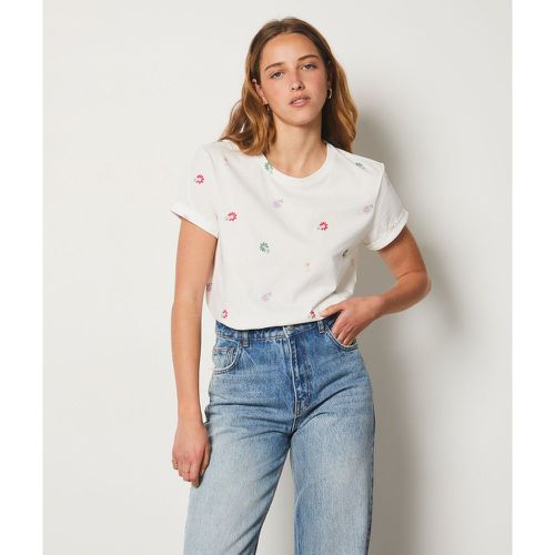 T-shirt manches courtes imrpimé fleurs - Florette - XS - - Etam - Modalova