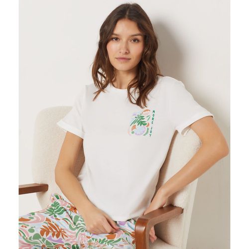 T-shirt de pyjama imprimé 'more joy' - Vela - M - - Etam - Modalova