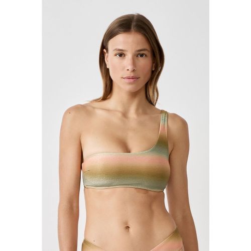 Brassière asymétrique haut de maillot pailleté - Geode - 34 - Etam - Modalova