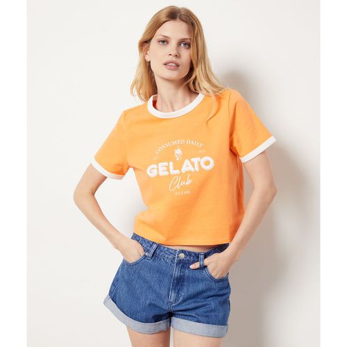 T-shirt imprimé 'gelato' en coton - Bari - XS - - Etam - Modalova