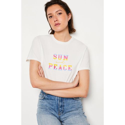 T-shirt manches courtes 'sun peace' - Peace - XS - - Etam - Modalova