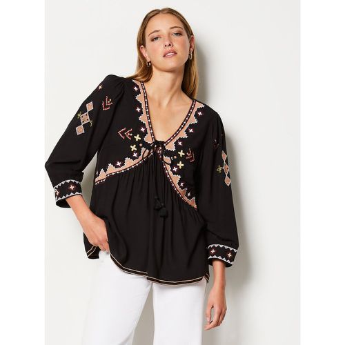 Blouse brodée - Oswald Brod - XS - Etam - Modalova