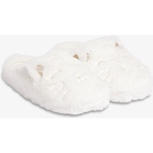 Chaussons mules en fourrure chat - Lovy - 36/37 - Etam - Modalova