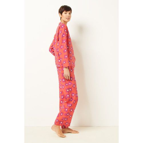 Pantalon de pyjama satiné imprimé - X Elise Chalmin - XL - - Etam - Modalova