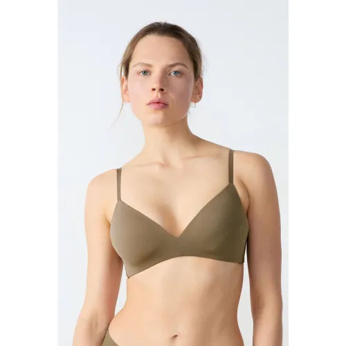 Soutien-gorge coques fines sans armatures en microfibre - Pure Fit - 85B - Etam - Modalova
