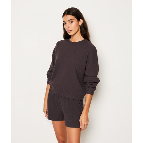 Sweat de pyjama gaufré - Layna - XS - Etam - Modalova