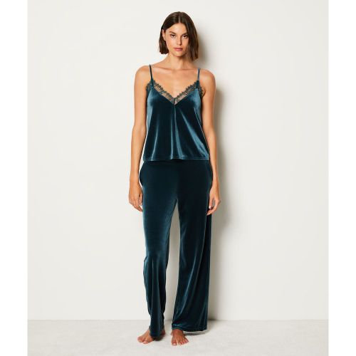 Pantalon de pyjama en velours - Vevy - M - Etam - Modalova