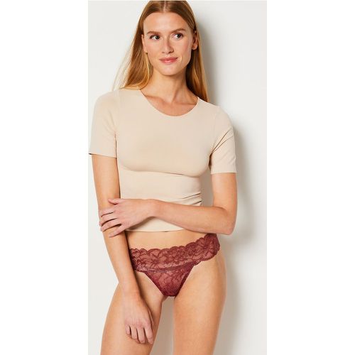 String en dentelle irisé - Sweet - XS - Etam - Modalova