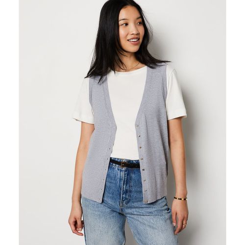 Pull long sans manches avec boutons - Criss - XS - Etam - Modalova