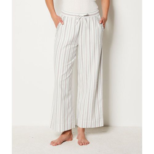 Pantalon de pyjama rayé en coton - Wolid - XS - Etam - Modalova