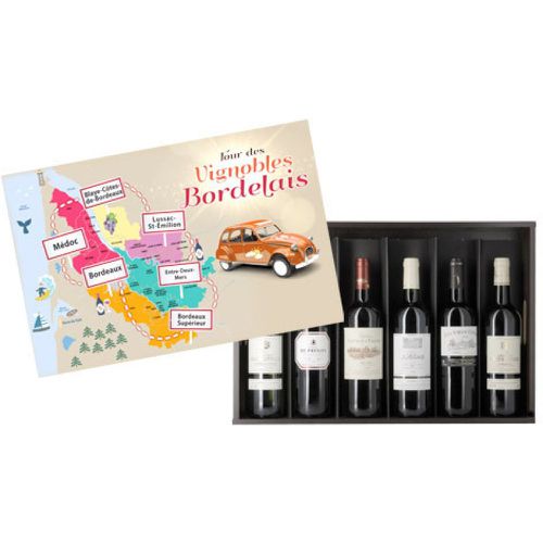 PLATEAU TOUR VIGNOBLES BORDELAIS - Coffrets decouverte vin - Modalova