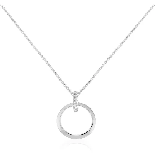 Collier Melissande Or Blanc Diamant - Histoire d'Or - Modalova