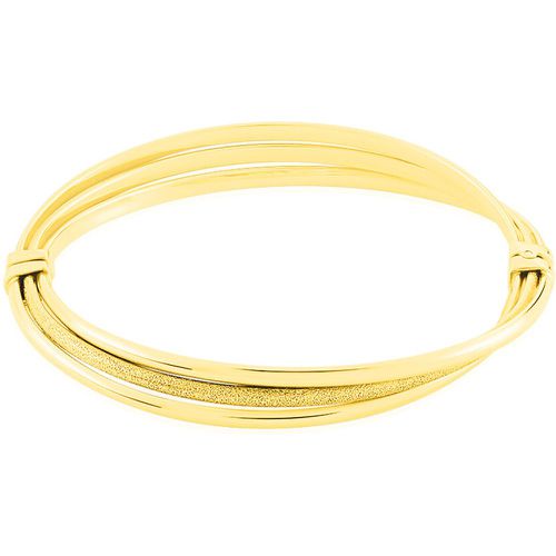 Bracelet Jonc Claudie 3 Fils Entrelaces Or - Histoire d'Or - Modalova