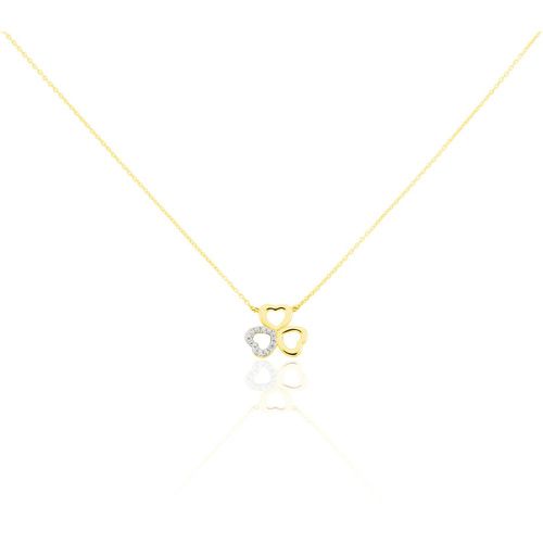 Collier Or Jaune Helisende Diamants - Histoire d'Or - Modalova