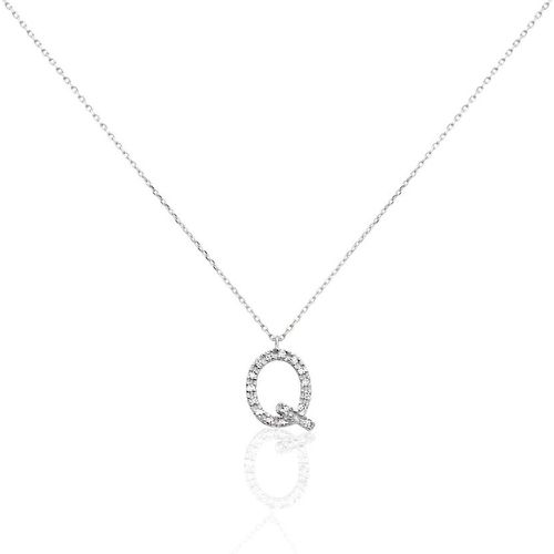 Collier Oran Or Blanc Diamant - Histoire d'Or - Modalova