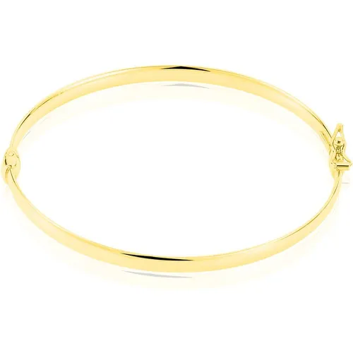 Bracelet Jonc Cynthia Fil Plat Lisse Or - Histoire d'Or - Modalova