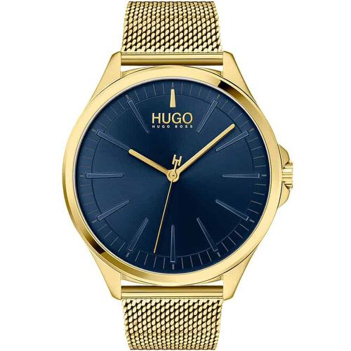 Montre Hugo Smash Bleu - HUGO - Modalova