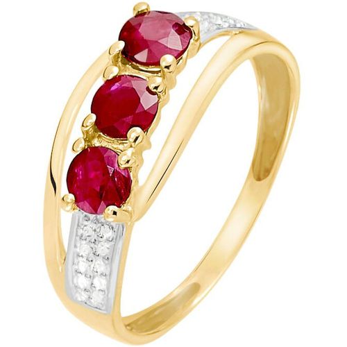 Bague Aurora Or Jaune Rubis - Histoire d'Or - Modalova