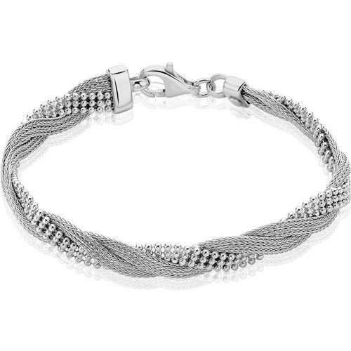 Bracelet Sheridan Argent Blanc - Histoire d'Or - Modalova