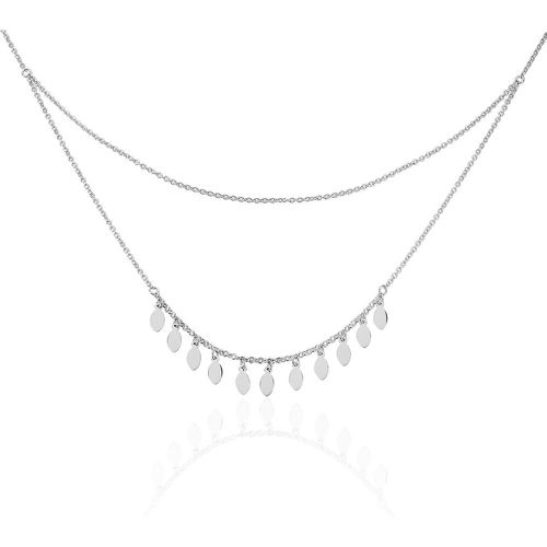 Collier Polyna Argent Blanc - Histoire d'Or - Modalova