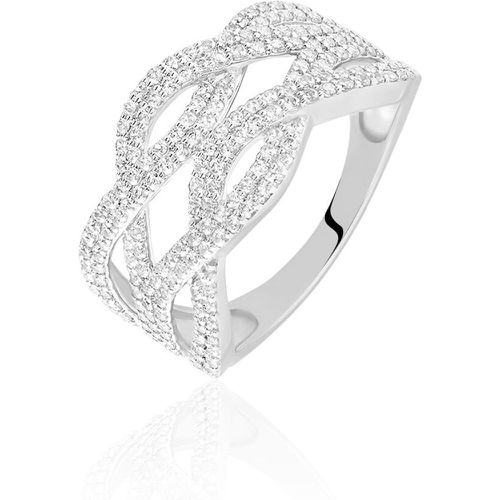 Bague Ireneo Argent Oxyde De Zirconium - Histoire d'Or - Modalova