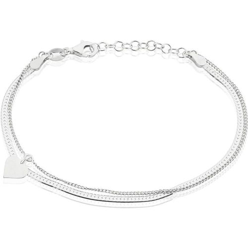 Bracelet Argent Blanc Sapphira - Histoire d'Or - Modalova